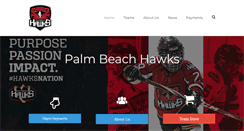 Desktop Screenshot of palmbeachblackhawks.com