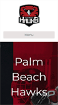 Mobile Screenshot of palmbeachblackhawks.com